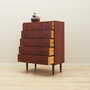 Vintage chest of drawers Teak wood Brown 1970s 3