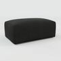 Pyllow Hocker Webstoff Anthrazit 1