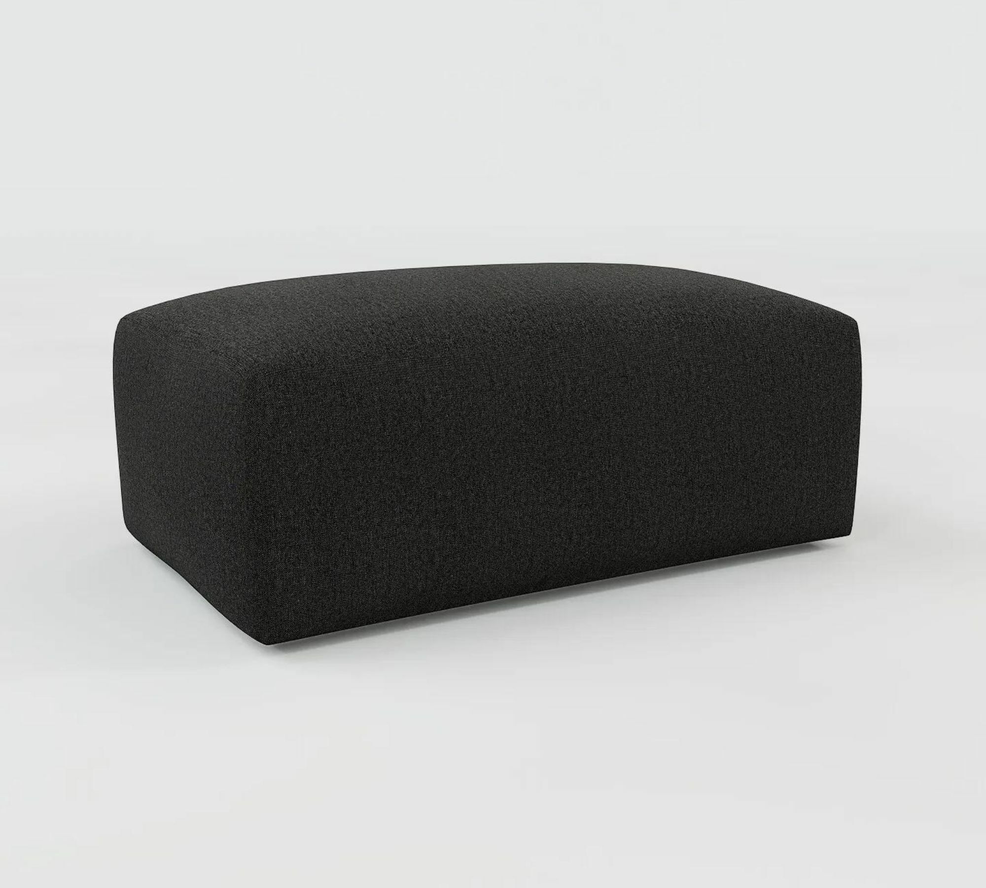 Pyllow Hocker Webstoff Anthrazit 1