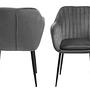Tilanda Type B Armchair Dark Grey 3