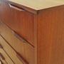 Teak chest of drawers 1970s 8