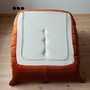 Togo Lounge Set 3-pc. Velvet Amber-Orange 7