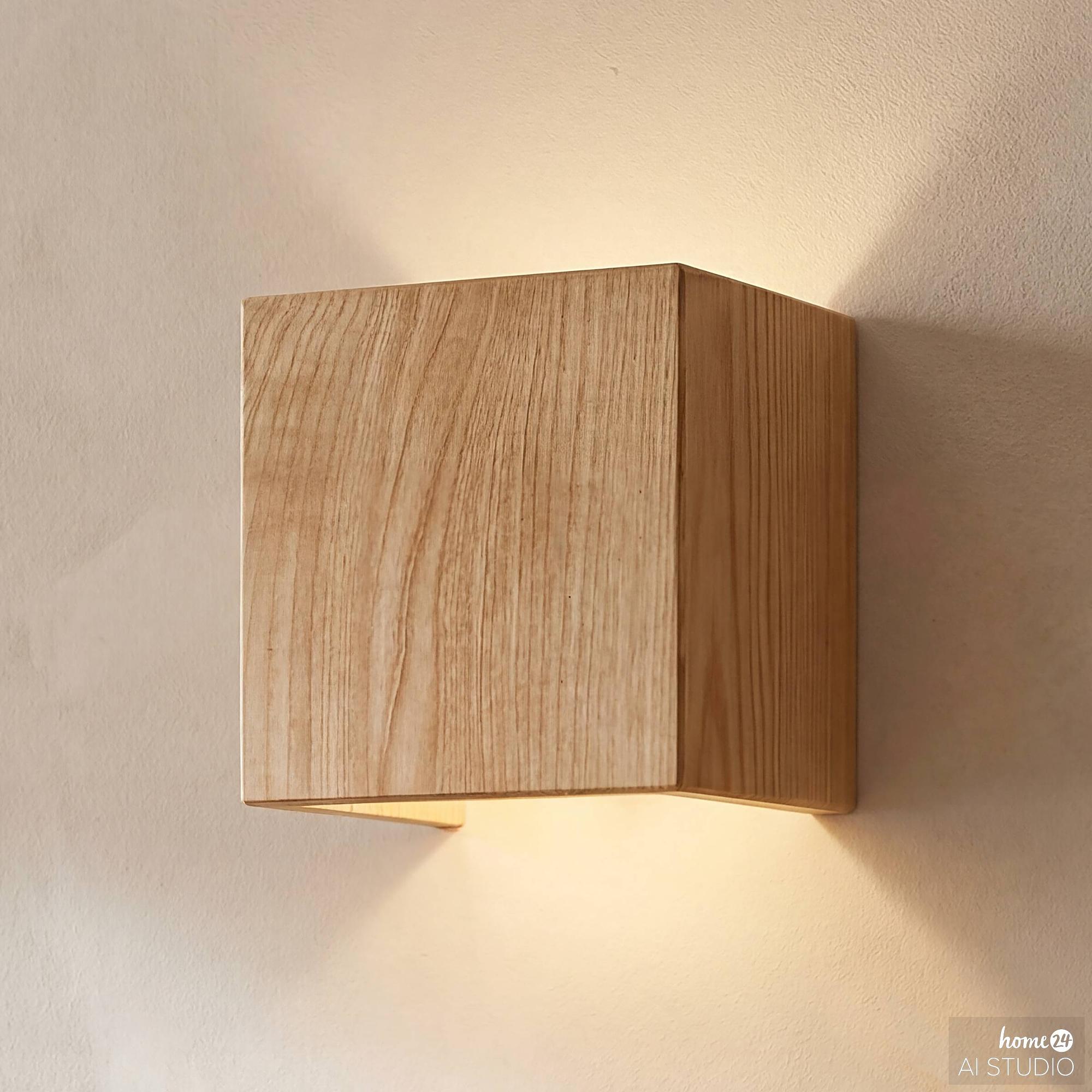 Wall Lamp Sarnia 1-Light Solid Pine 1