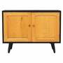 Vintage Schrank Holz Beige 1970er Jahre 0