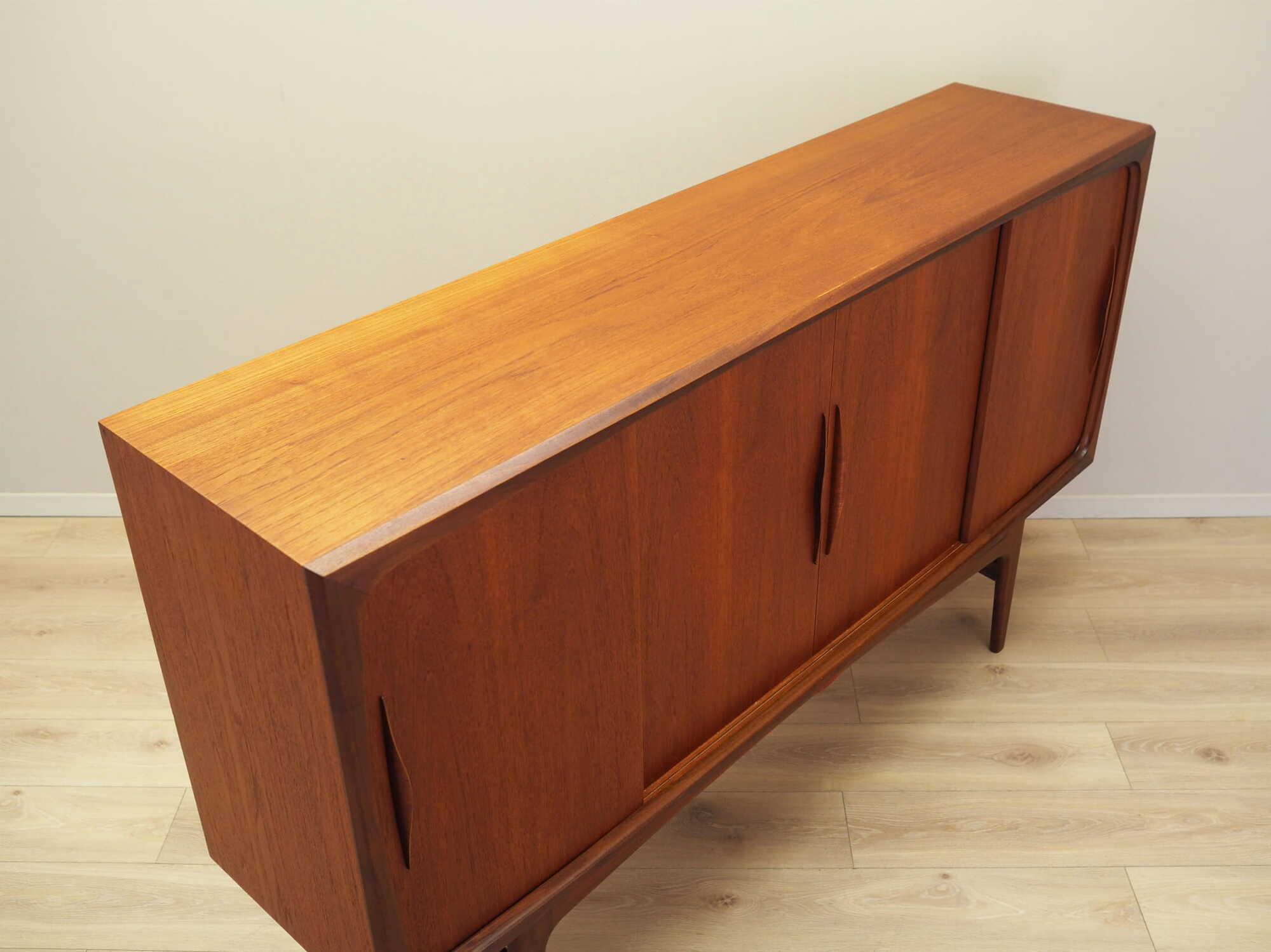 Teak highboard, Danish design, 1970s, production: Denmark 6