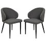 2x Yuna Esszimmerstuhl Grau 0