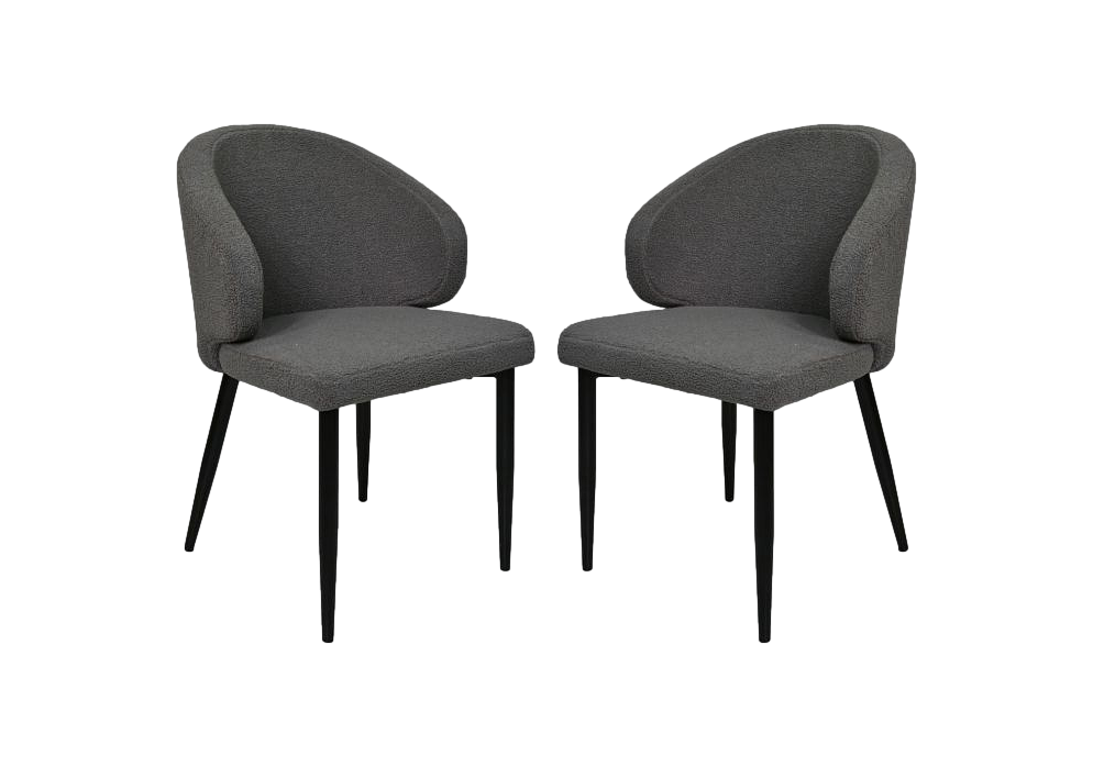 2x Yuna Esszimmerstuhl Grau 0