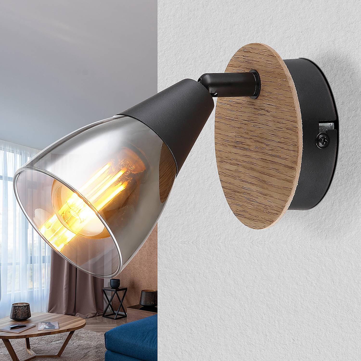 Mubby Wall Lamp Colored Glass Iron 1-light 0