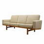 Sofa Textil Beige 1960er Jahre 0