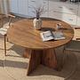 Virella Dining table Atlantic pine Ø120 cm 2