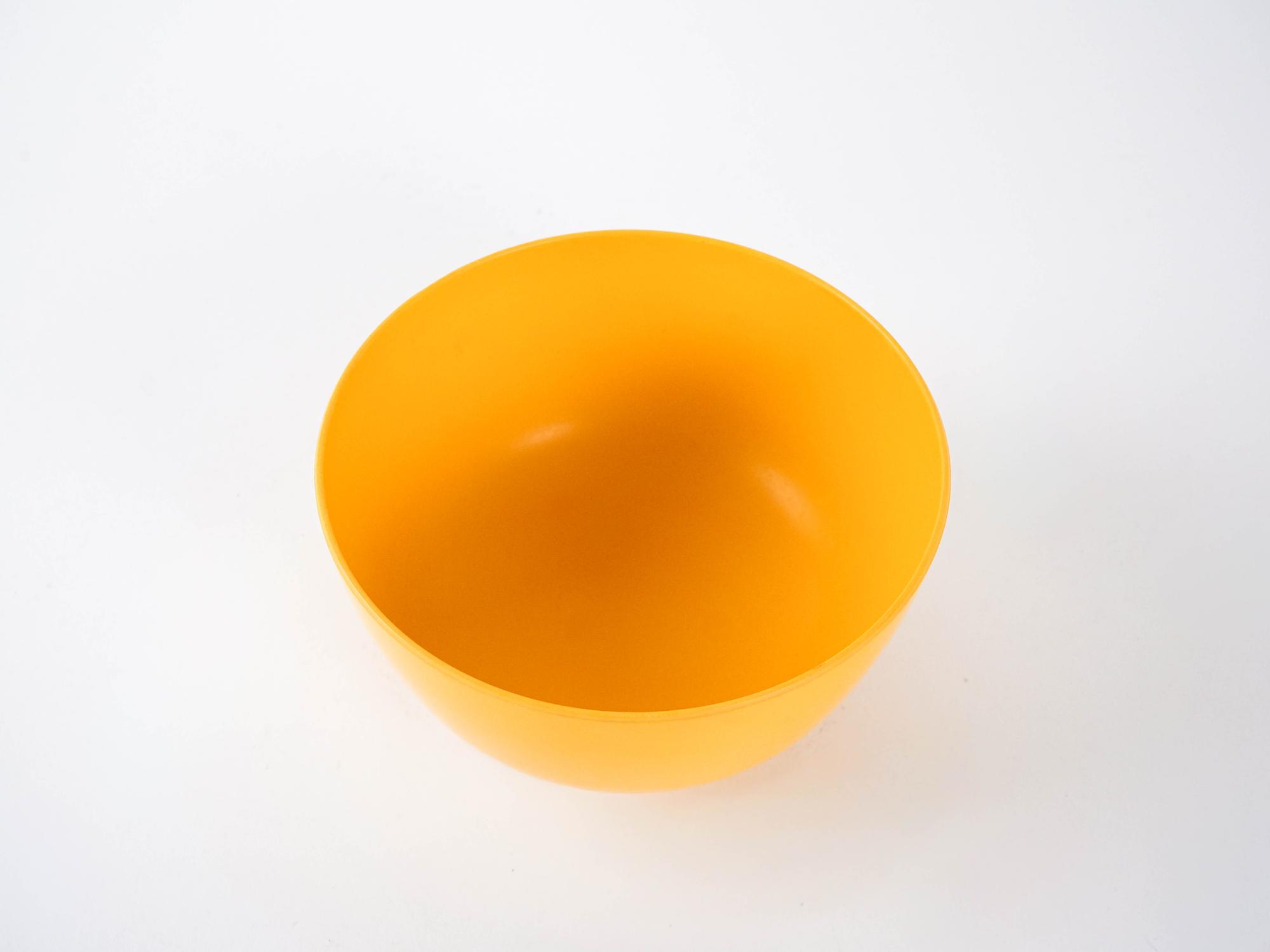 Schüssel 1960er Jahre Gelb 3