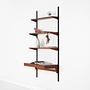 Modular teak shelving unit 1960s 3