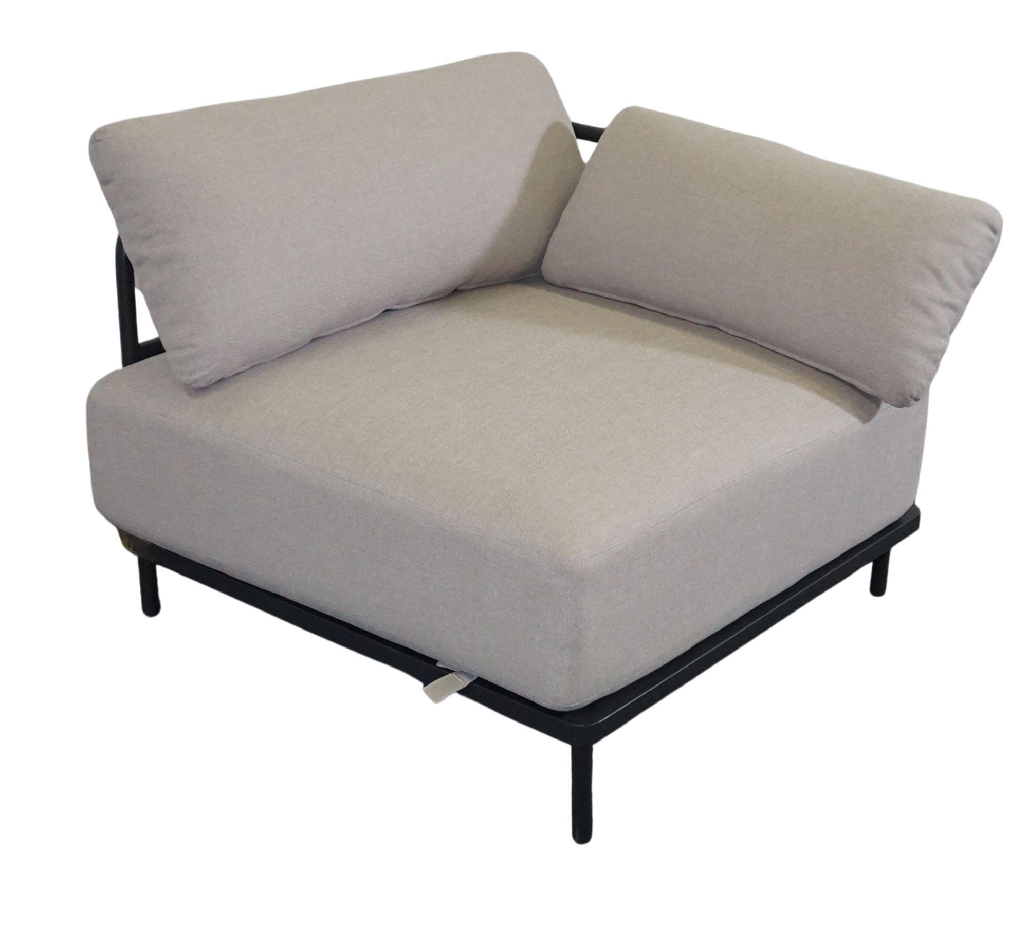 The only German part is "Vincent Outdoor Eckmodul Martinique".

Here's the translation:

Vincent Outdoor Corner Module Martinique 5