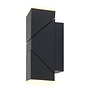 LED Wall Light Outdoor Collection VII Aluminum 2-bulb 1
