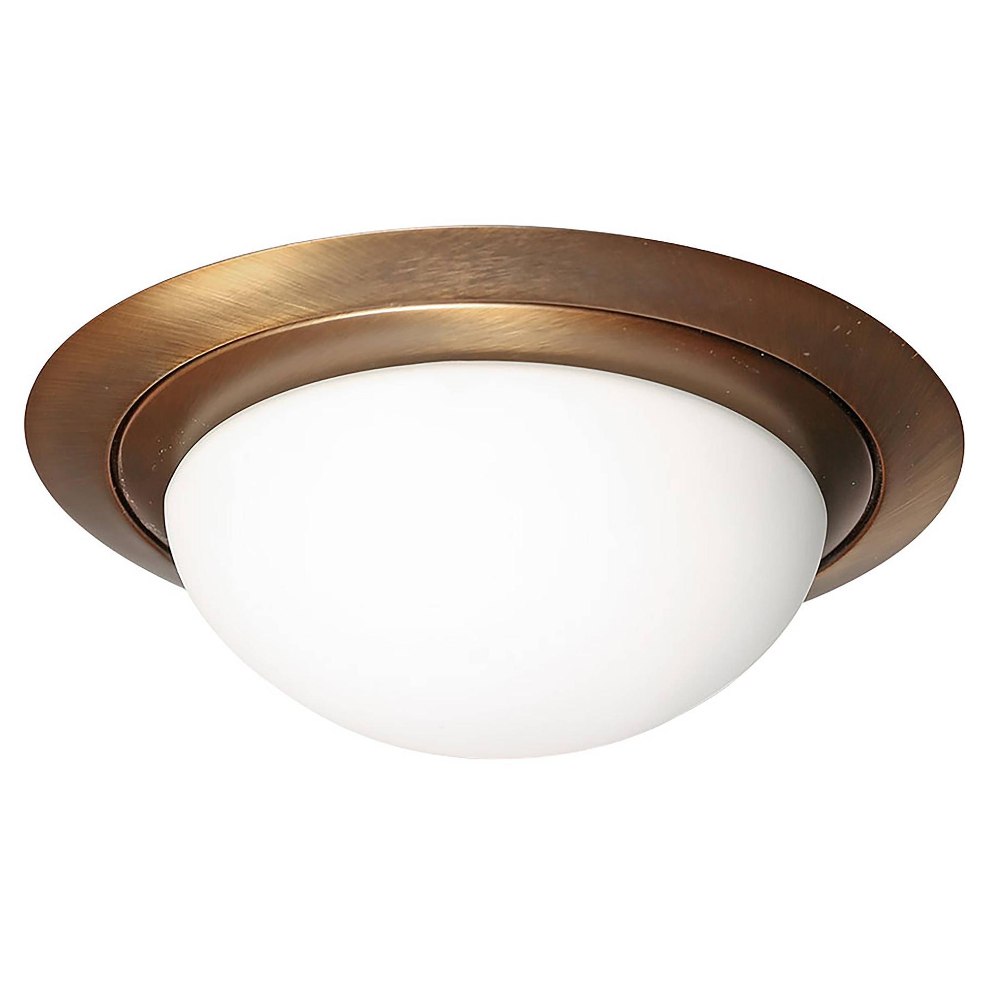 Ikaro Typ A Deckenleuchte Aluminium Opalglas 24cm 2