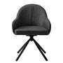 Scebel Swiveling Armchair Anthracite 4