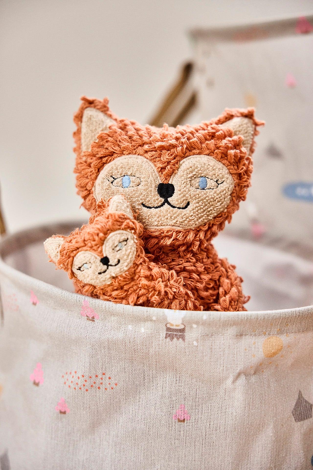 Frida & Baby Felix Fuchs Bio-Baumwolle Braun 1