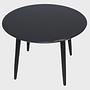 Hubert Coffee Table Black Ø 60cm 4