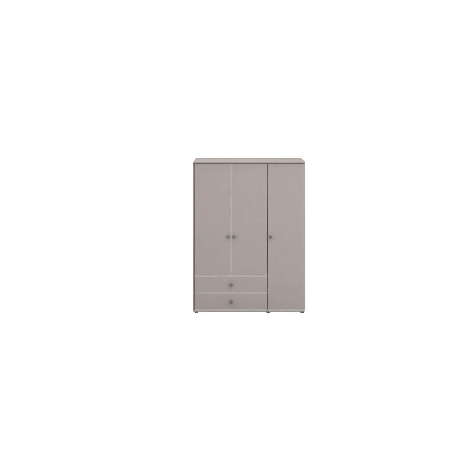 Kleiderschrank Extra Hoch Holz Taupe 4