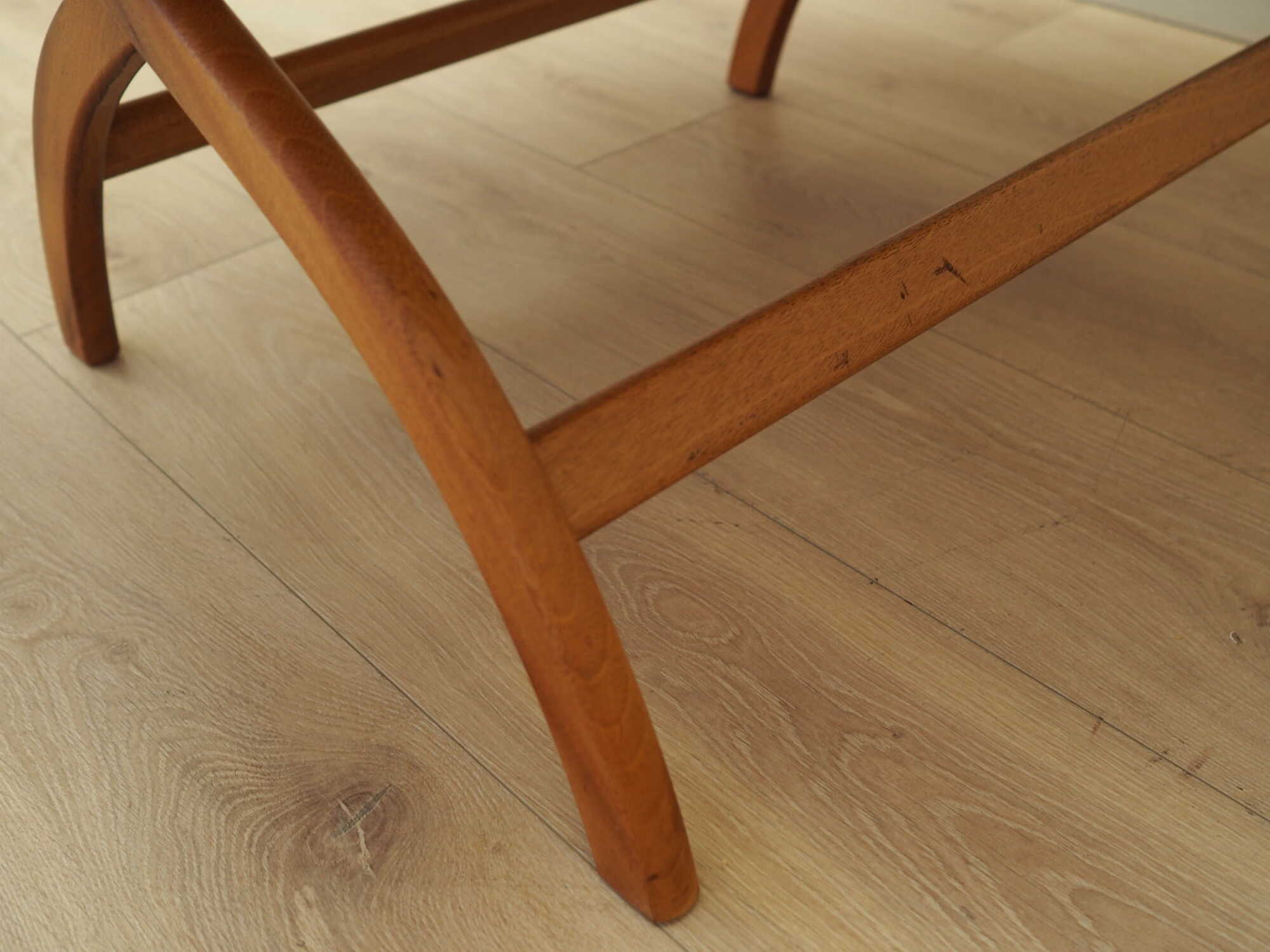 Vintage Coffee Table Mahogany Brown 1970s 6