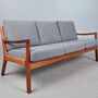 Vintage Senator Sofa 3-Sitzer von Ole Wanscher 1960er Jahre 0