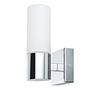 Bathroom light Gemini clear glass / chrome 1-lamp 3