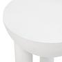 Walsa Tünchen Round Side Table Mango Wood White 7