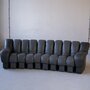 Vintage DS-600 Non Stop Sofa Leder Schwarz 2