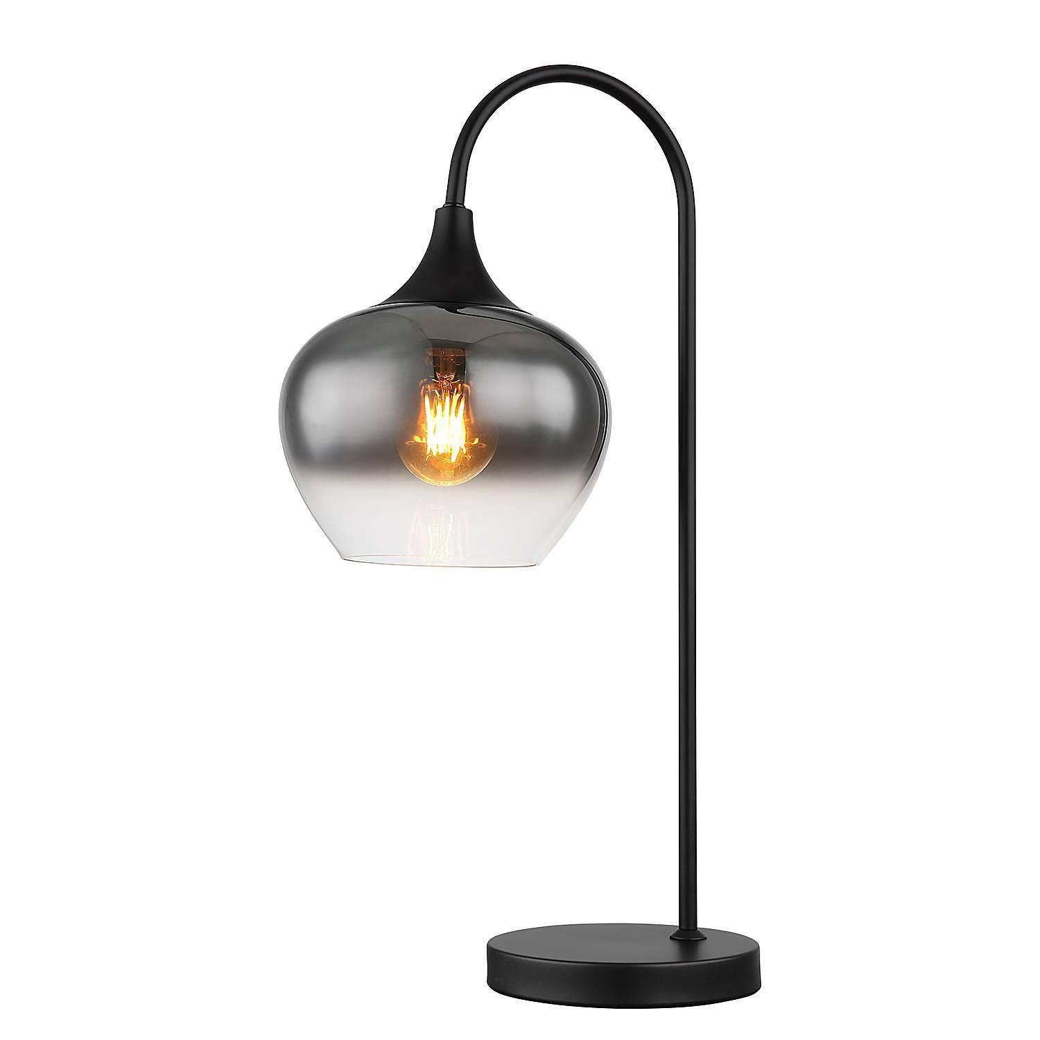 1-Flammig Tischleuchte Maxy mit 3 Füßen Farbglas / Eisen 1