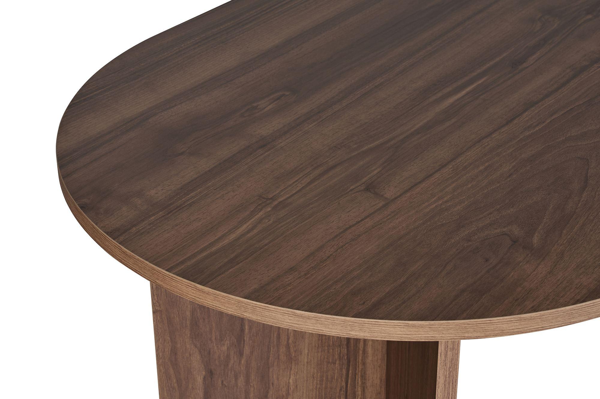 Sablin Esstisch Venezia Nussbaum-Optik Braun 7