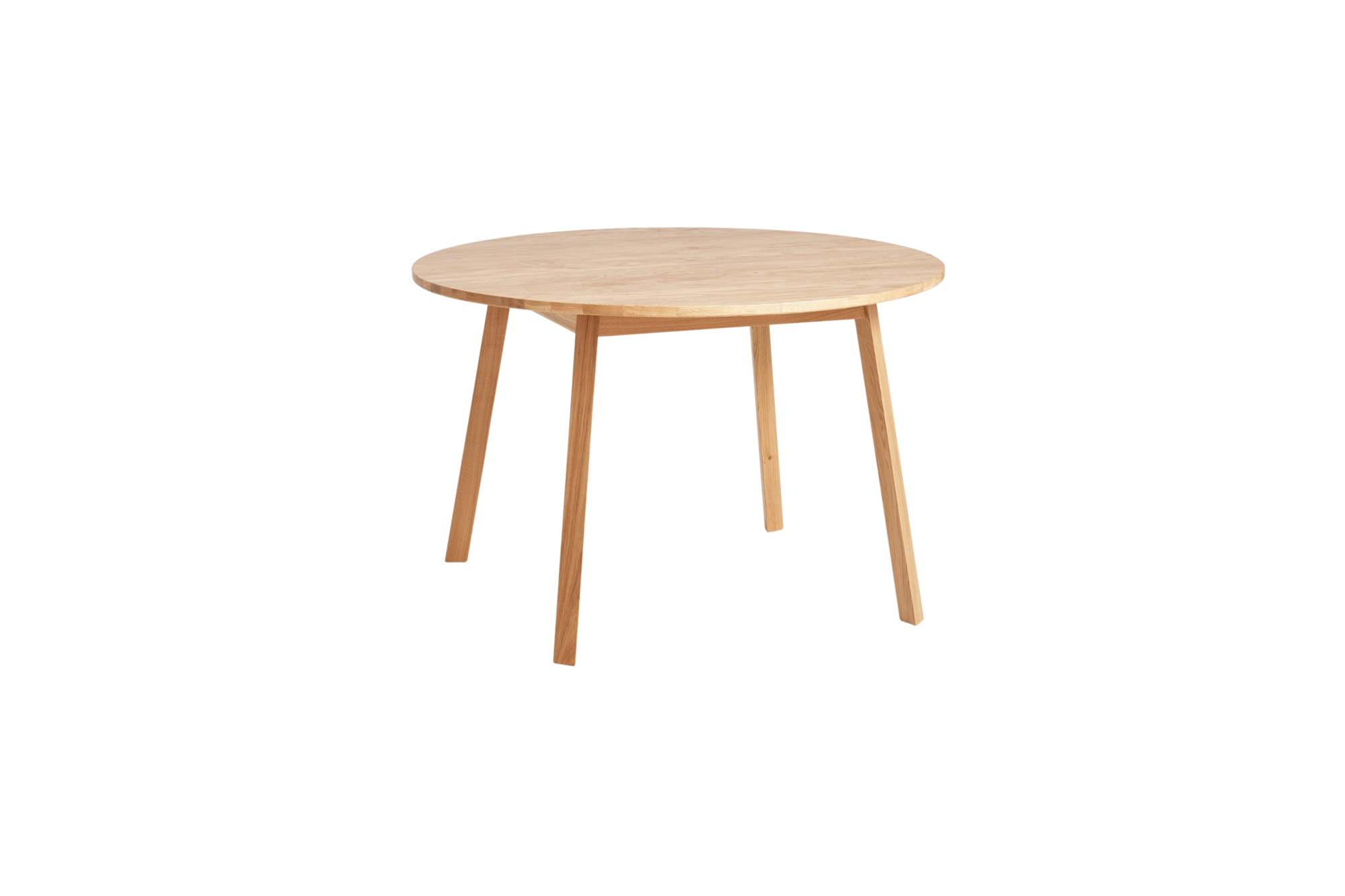 Triangle Leg Tisch Rund Braun 0