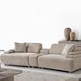 Toscana Sofa 3-Sitzer Beige 0