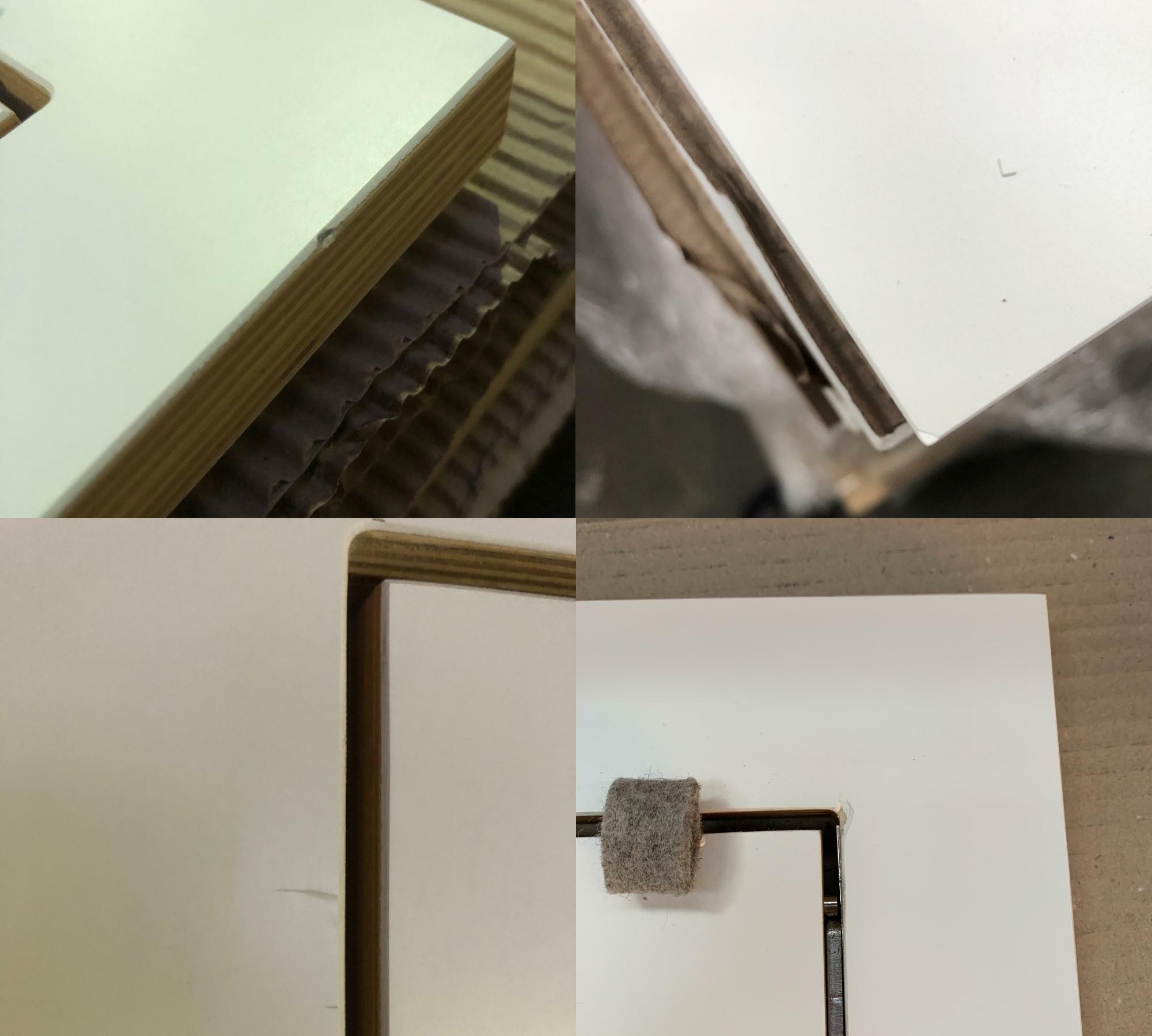 Fläpps Shelf Wood White 40 x 40 cm 9