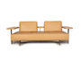 Dono Sofa 3-Sitzer Leder Beige 0