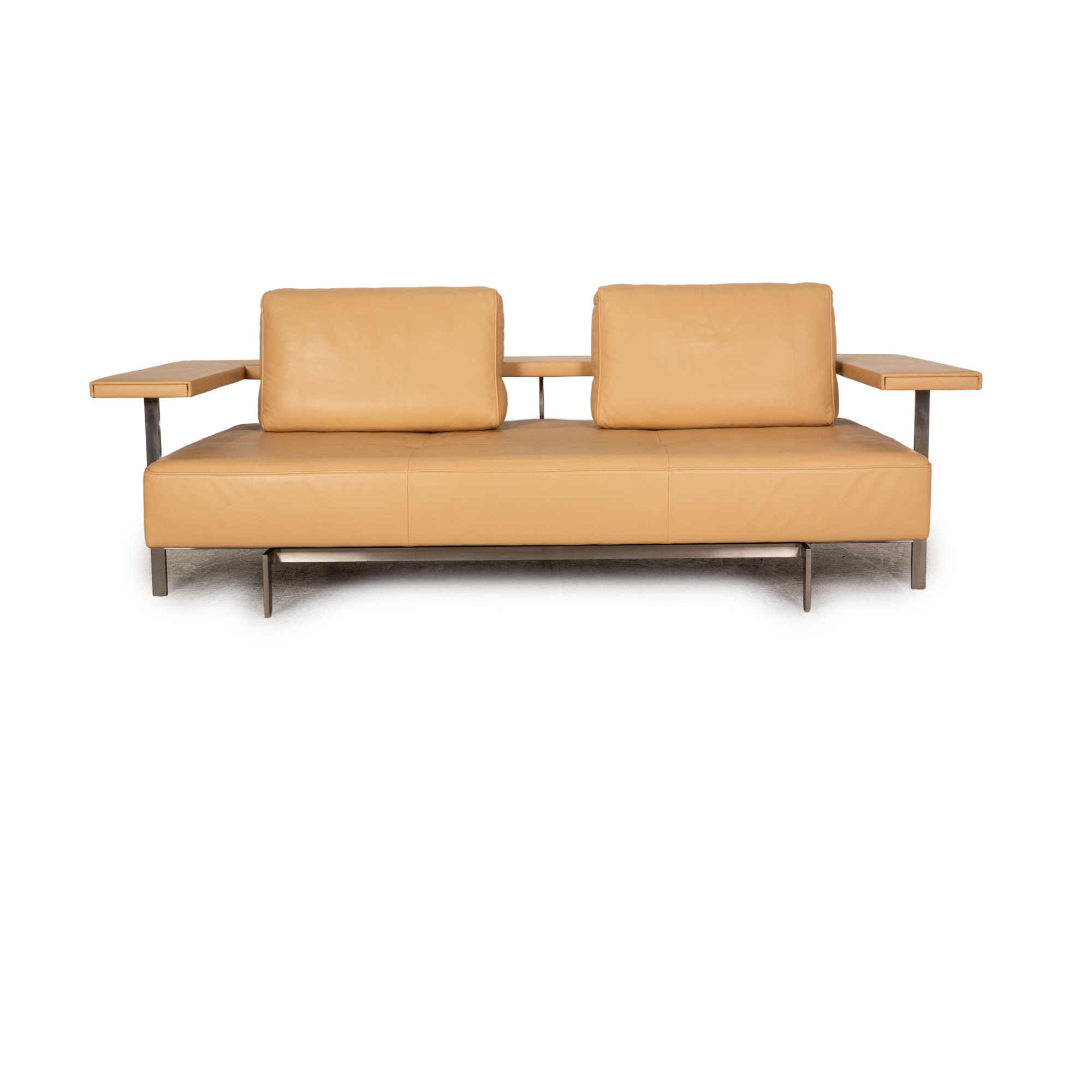 Dono Sofa 3-Sitzer Leder Beige 0