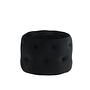 Benjamin Pouf Velvet Black 7