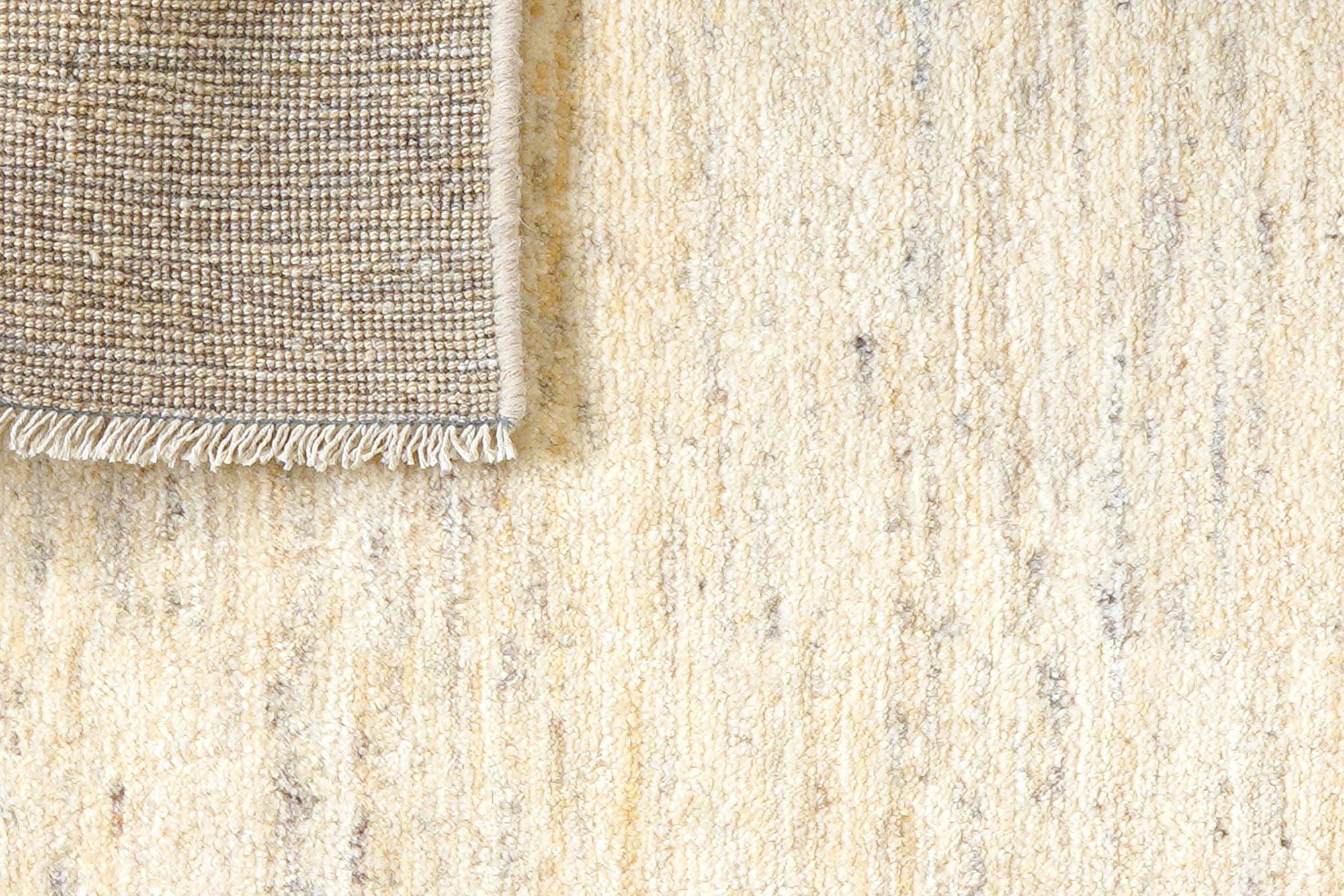 Rizbaf Gabbeh-Teppich Wolle Beige 5
