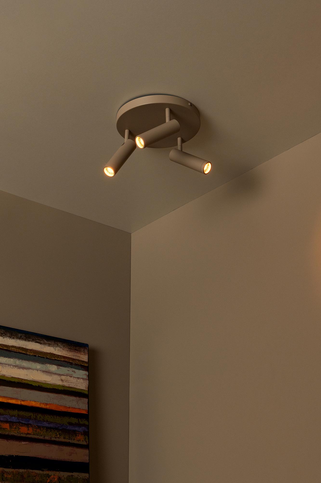 Deckenleuchte Grado TypB Aluminium Beige 2