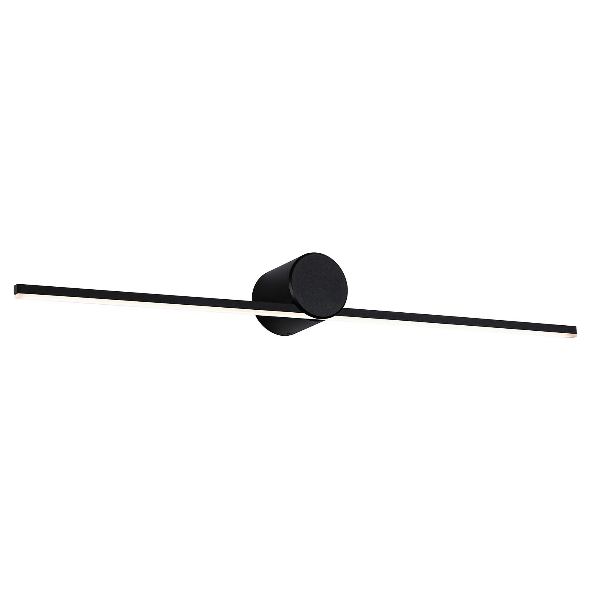 LED Wall Lamp Sava Aluminum Black 3