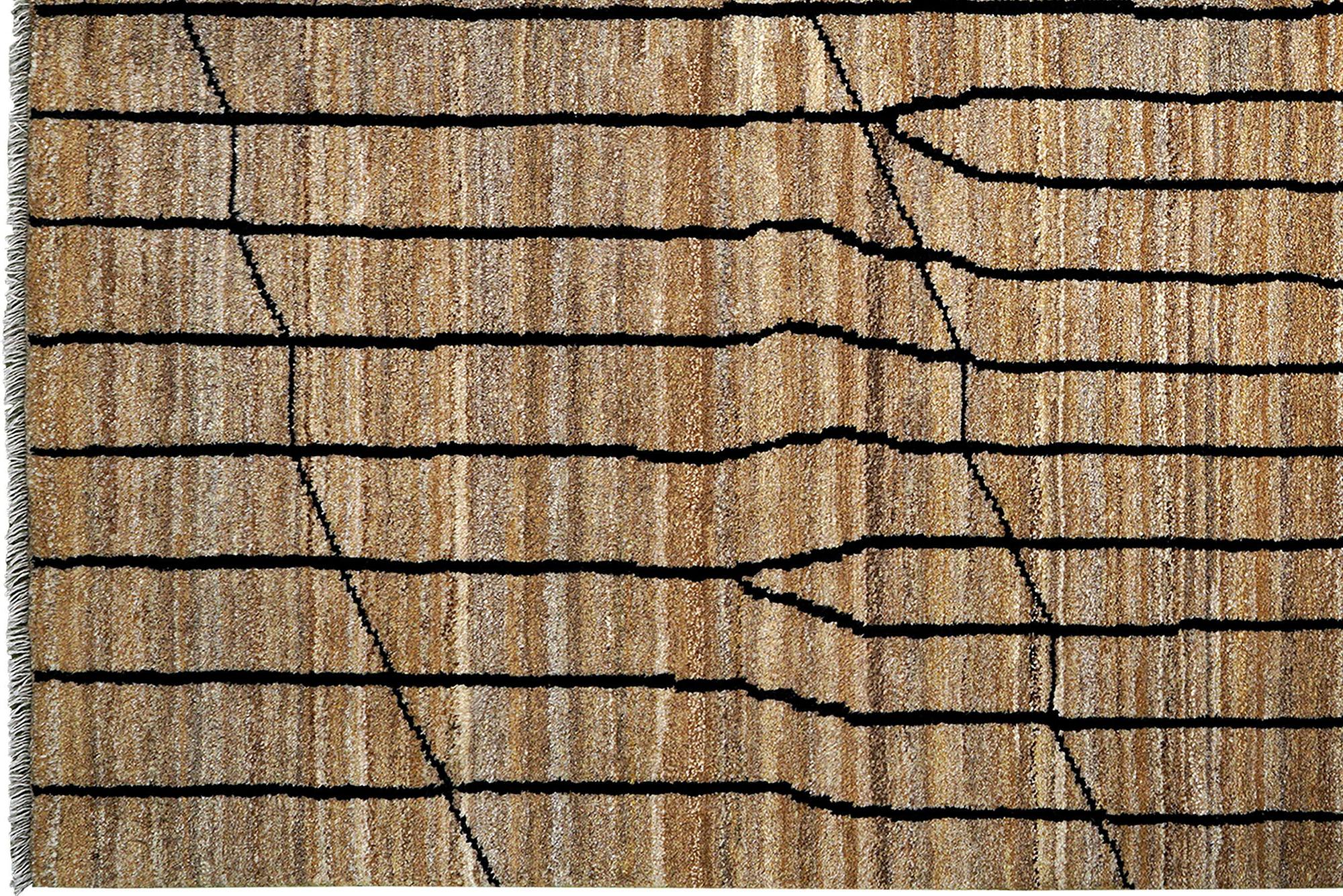 Gabbeh Basi Teppich Braun 1