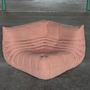 Togo Corner Sofa Cord Pink 4