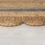 Jute Rug Grace Handmade Natural/Grey 160x230 3