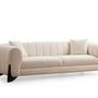 Sandreo 3-Sitzer Sofa Weiß 0