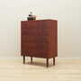 Vintage chest of drawers Teak wood Brown 1970s 2