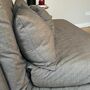 Multy Schlafsofa 3-Sitzer Stoff Taupe 2