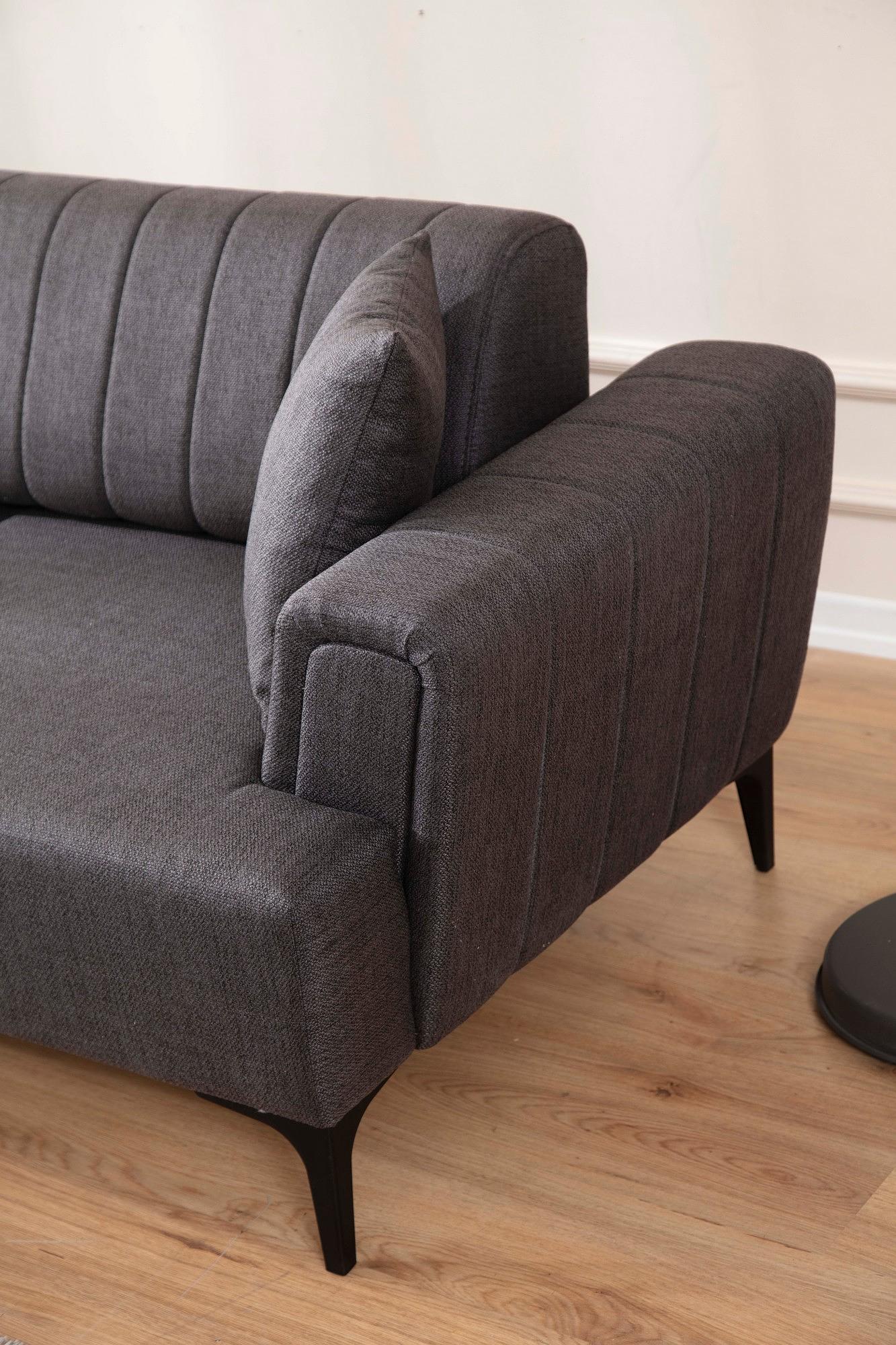Hamlet Corner Sofa Left Dark Grey 2