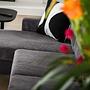 Sofa 3-Sitzer Chaiselongue Links Rechts Grau 3