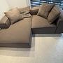 Lennon Modular Sofa Chaise Longue Left Taupe 1