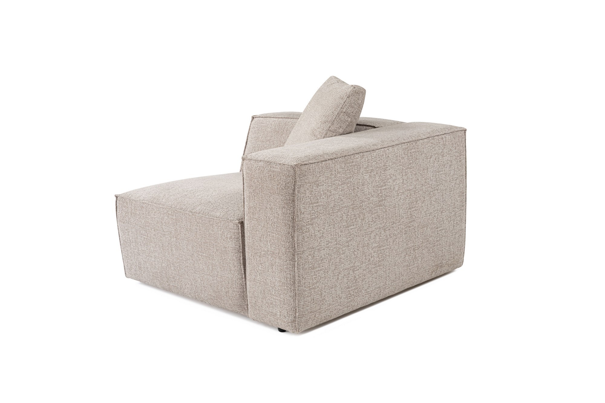 Emma Modulsofa Rechts 1-Sitzer Mokka 2