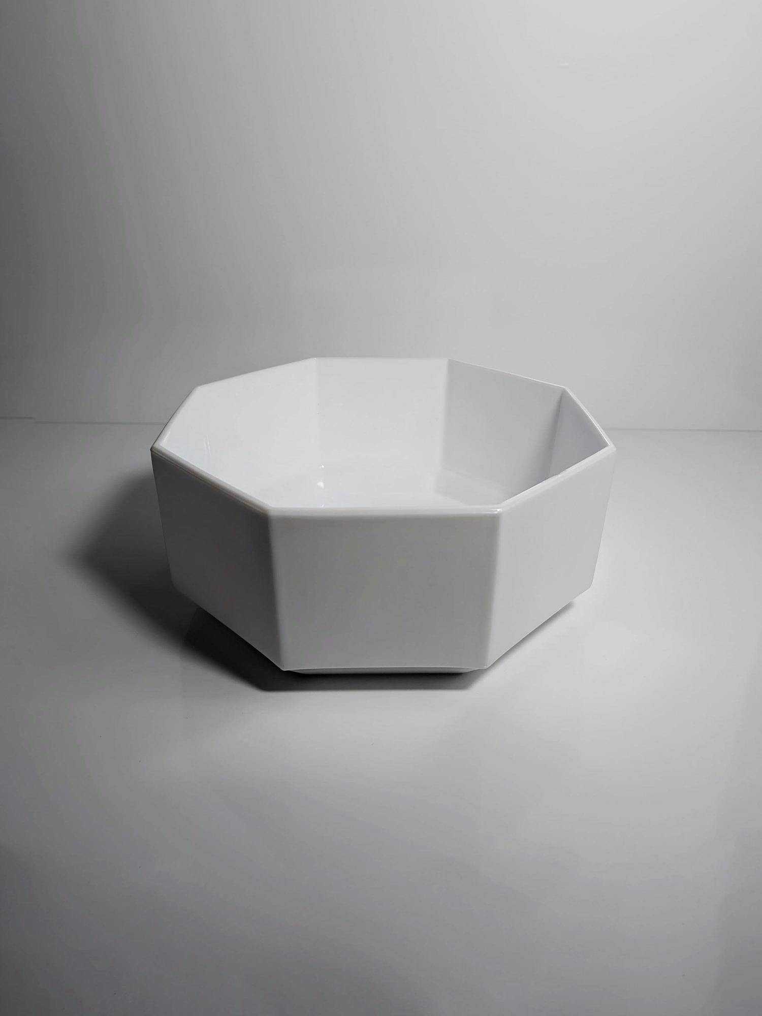 Bowl frosted glass 1990s 0